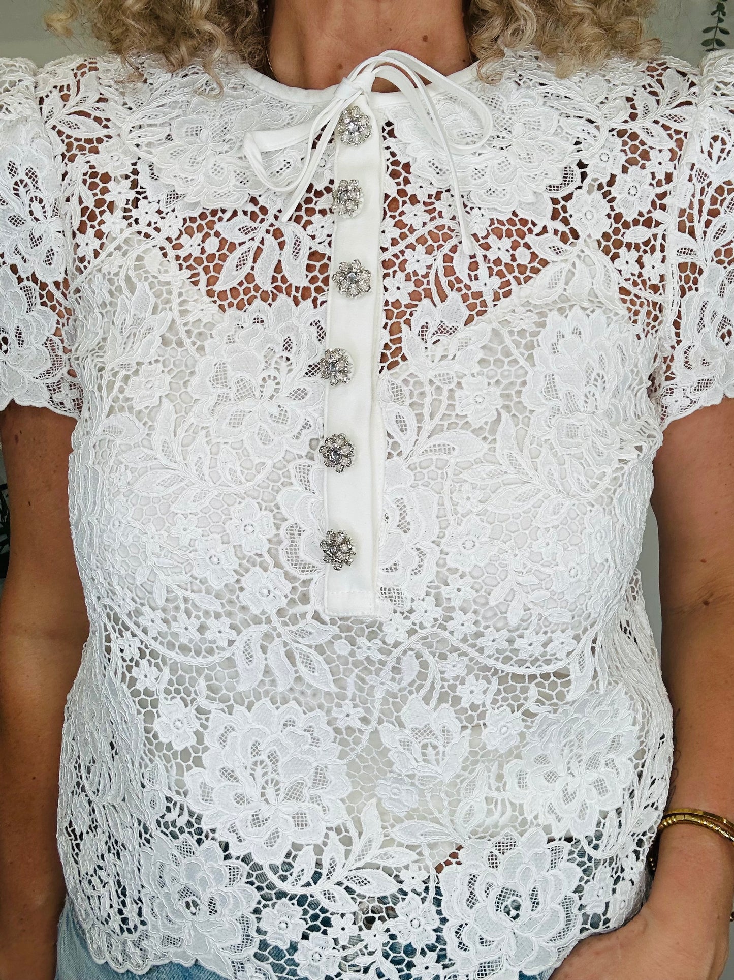 Lace Blouse - Size 12