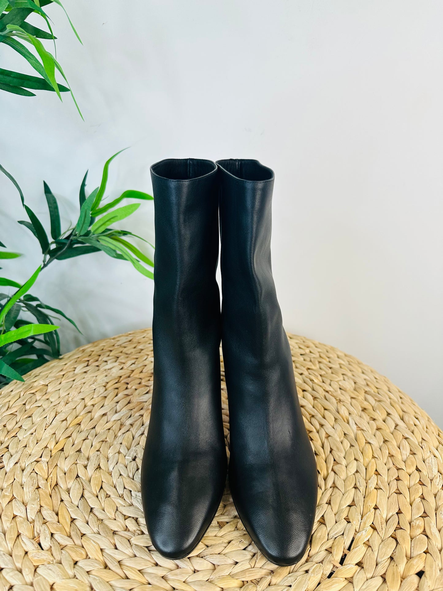 Leather Manzoni Boots - Size 40