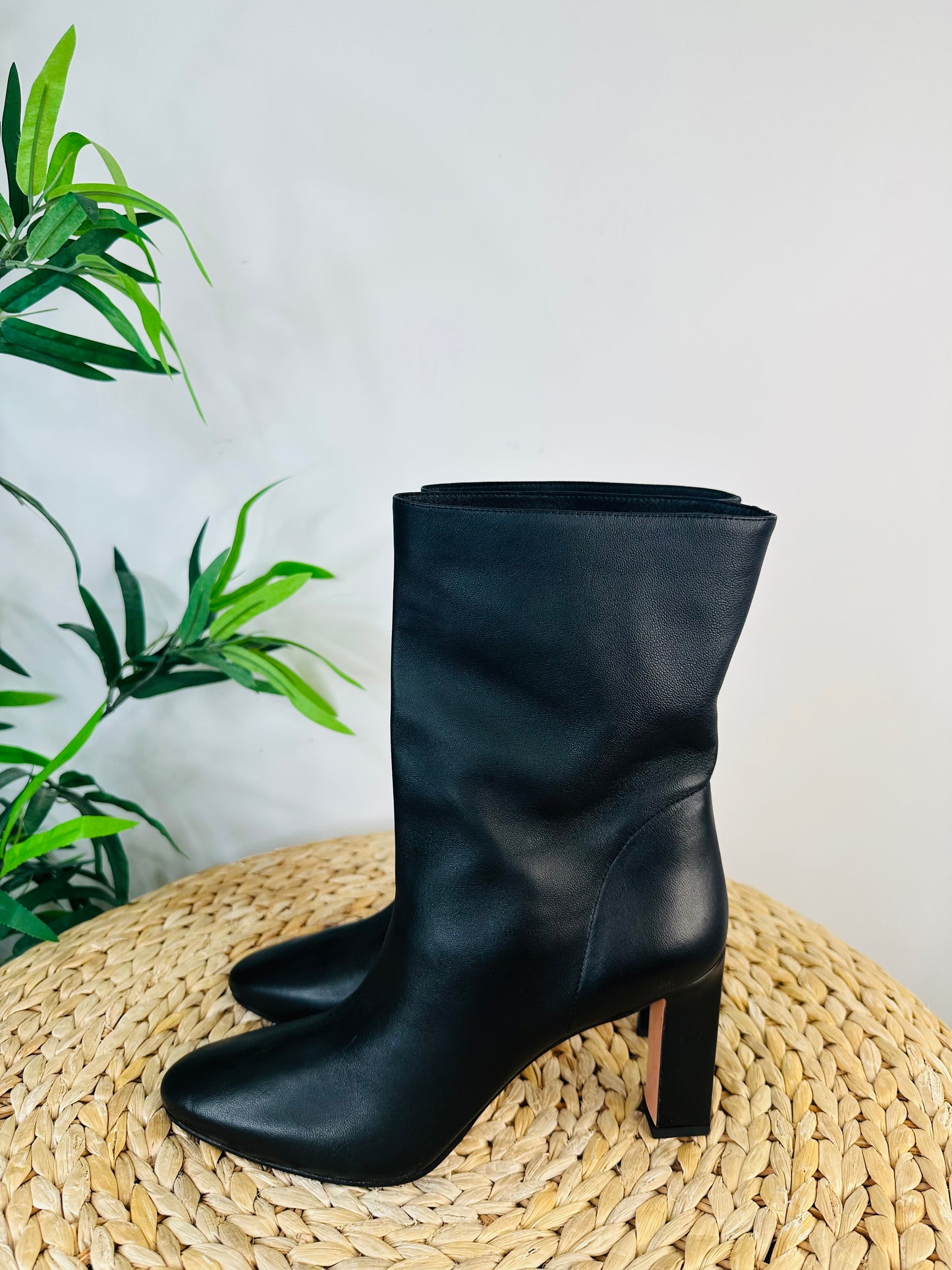 Leather Manzoni Boots - Size 40