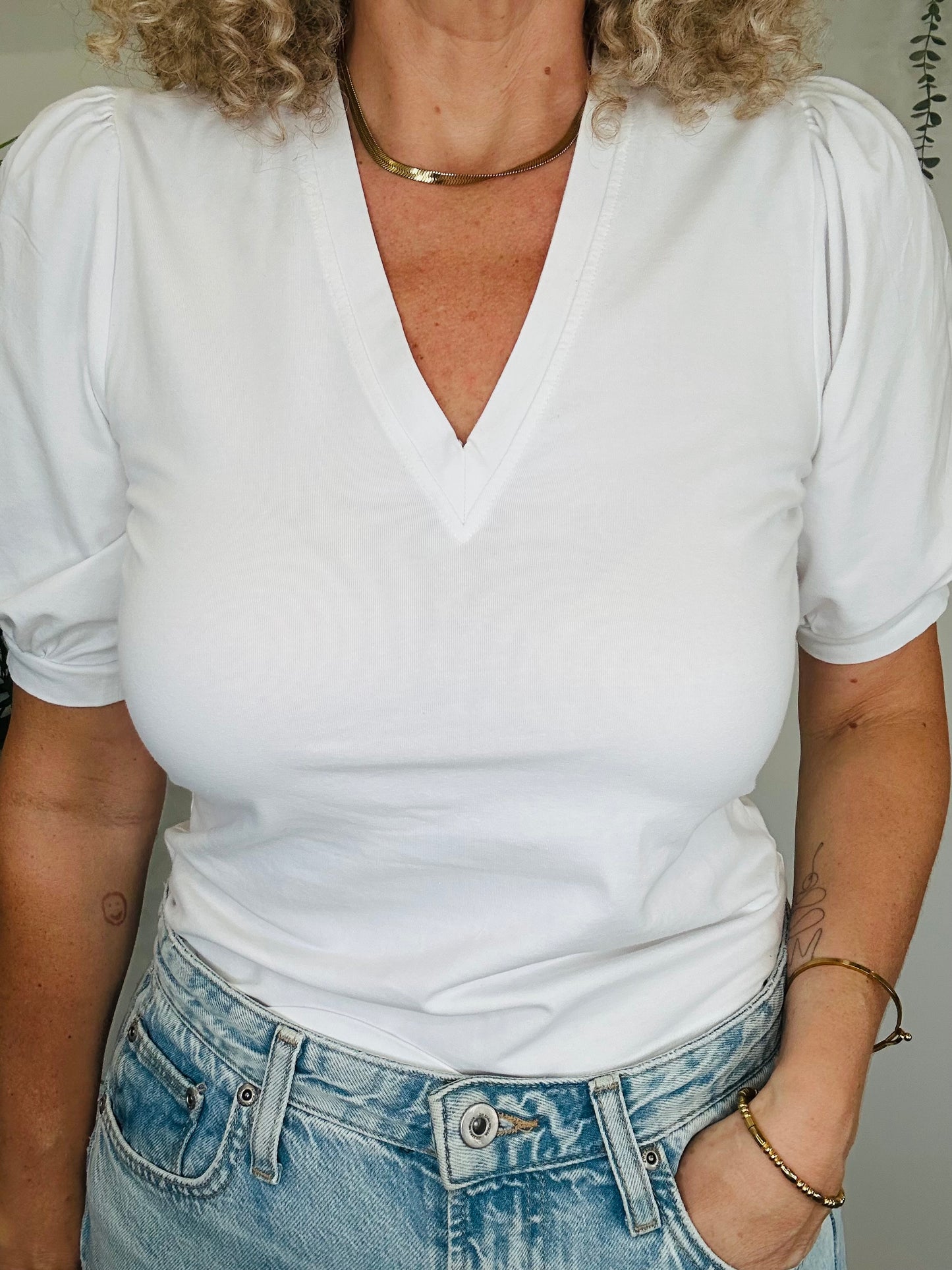 Puff Sleeve Top - Size 10