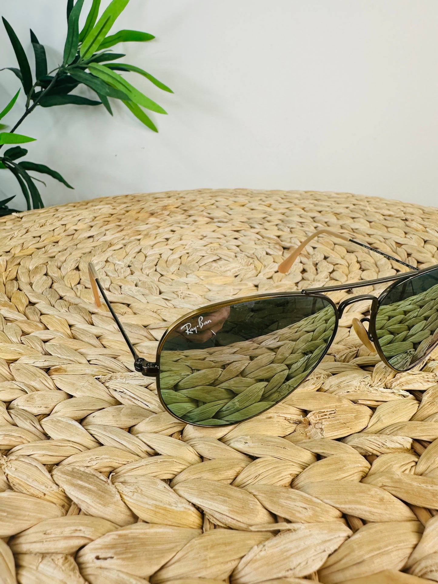 Mirrored Aviator Sunglasses