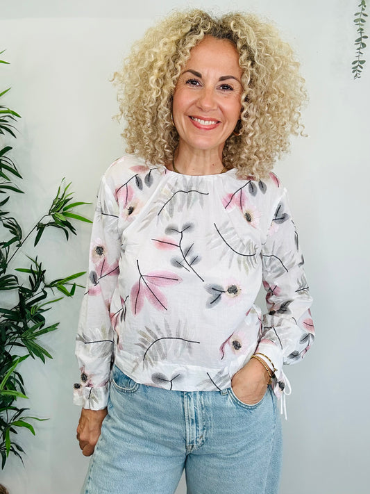 Embroidered Blouse - Size 34