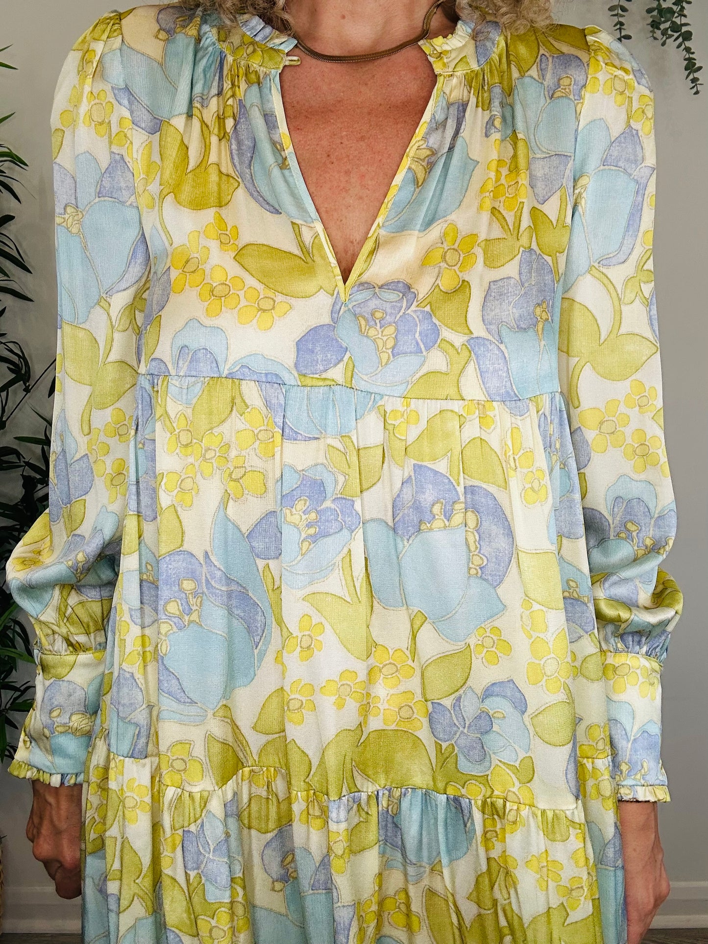 Short Silk Dress - Size XS