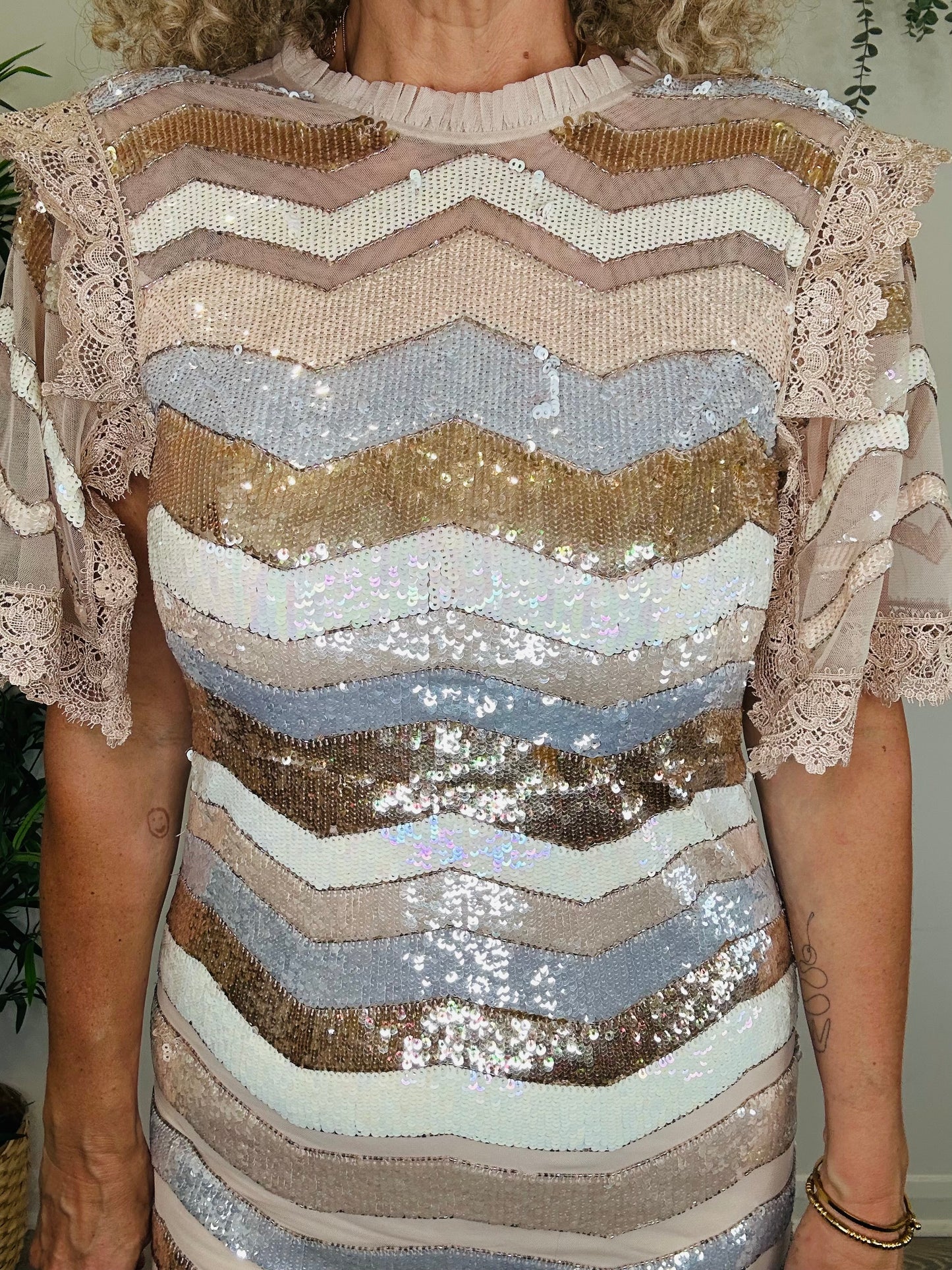 Alaska Sequin Dress - Size 10
