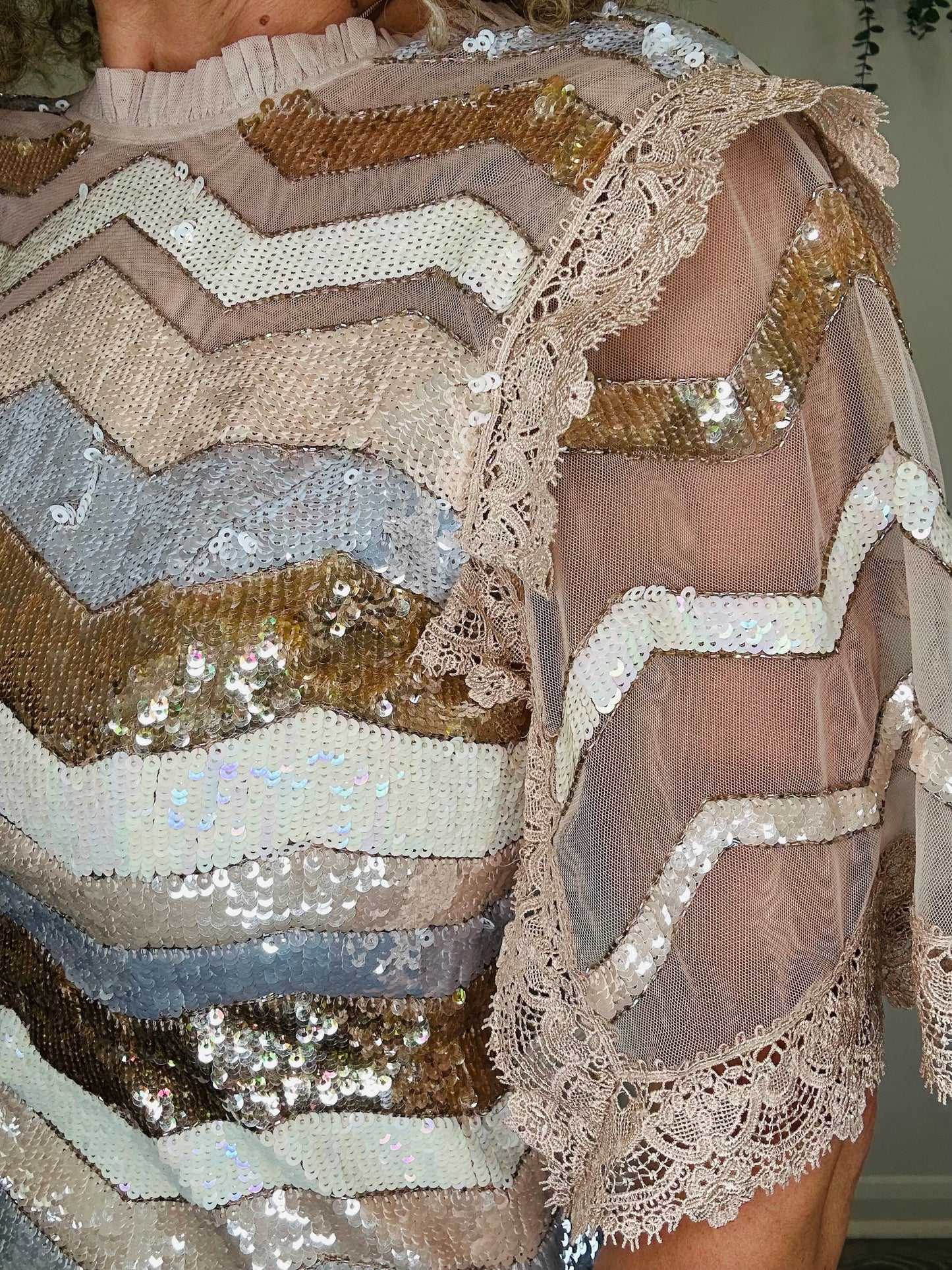 Alaska Sequin Dress - Size 10