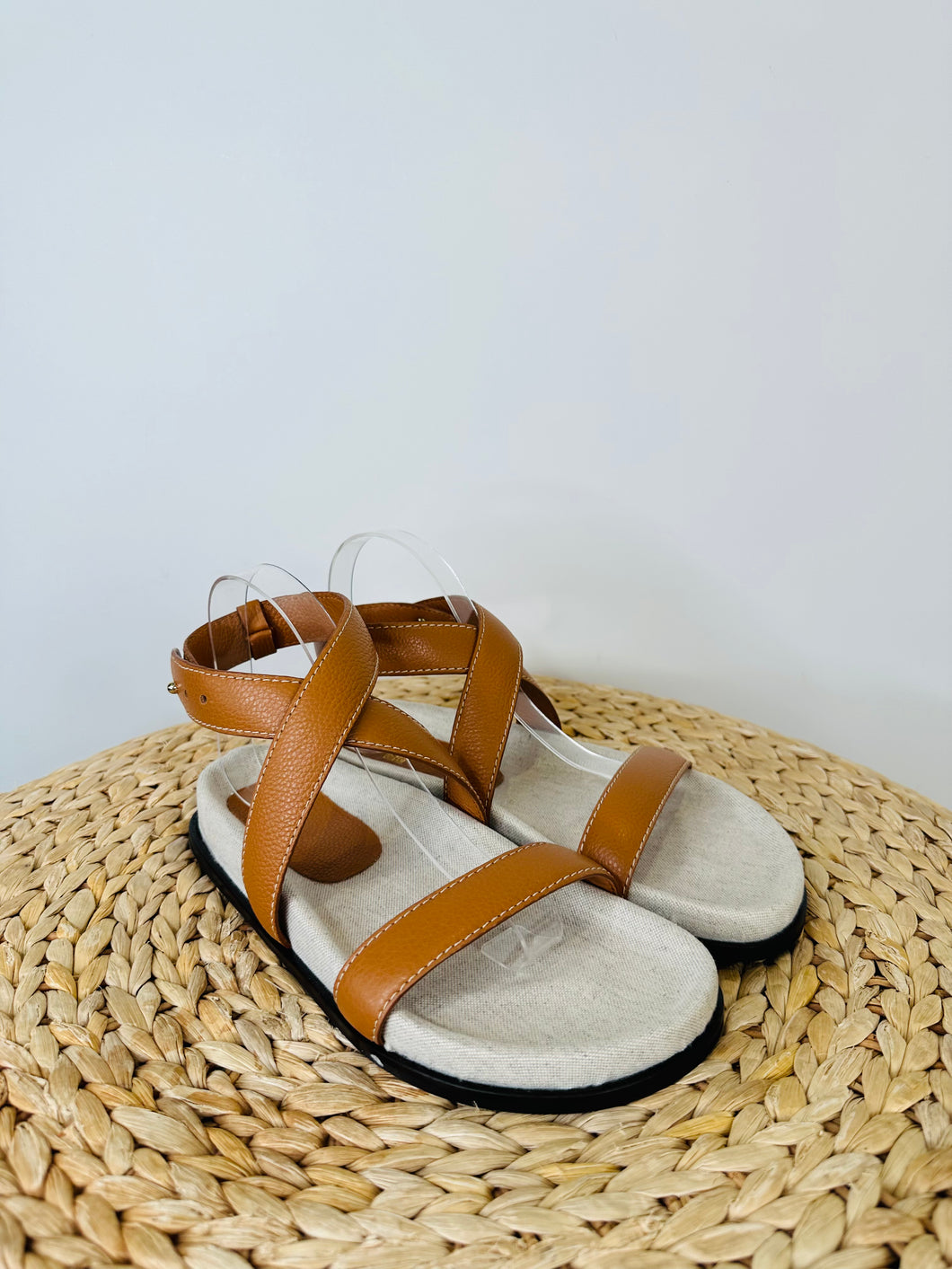 The Chunky Leather Sandals - Size 39