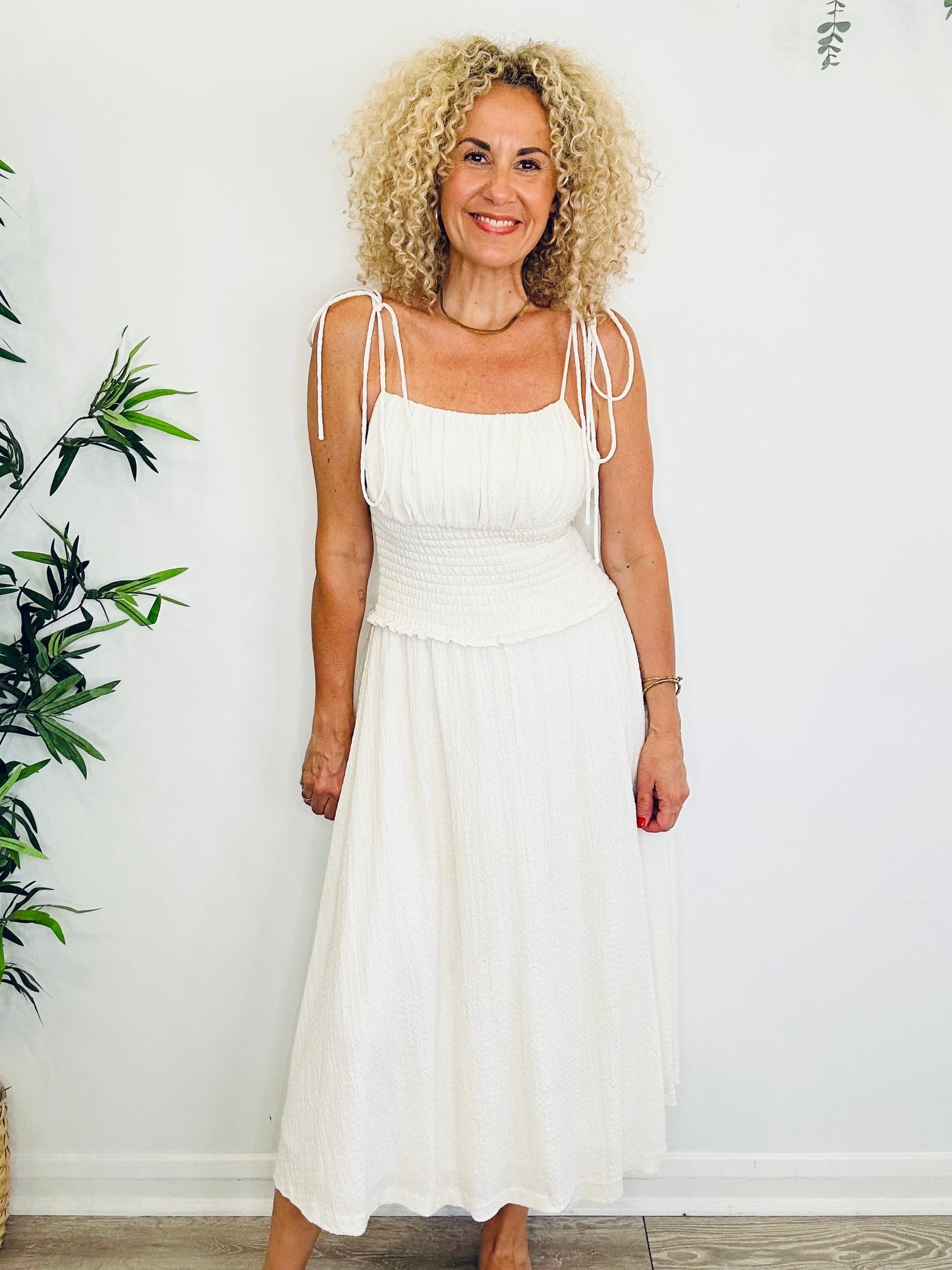 Smocked Sundress - Size XS