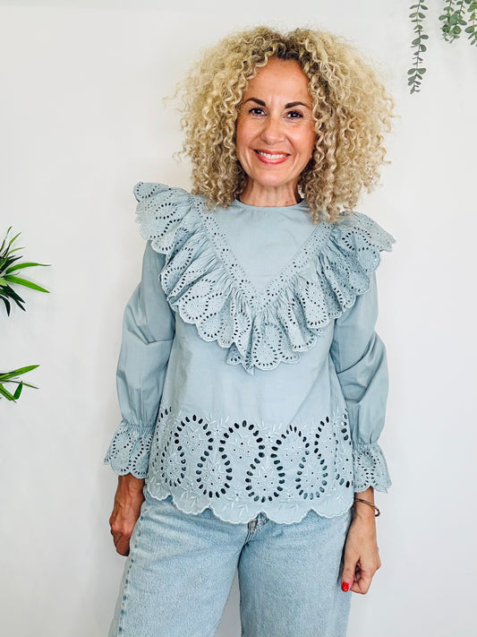 Cotton Blouse - Size XXS