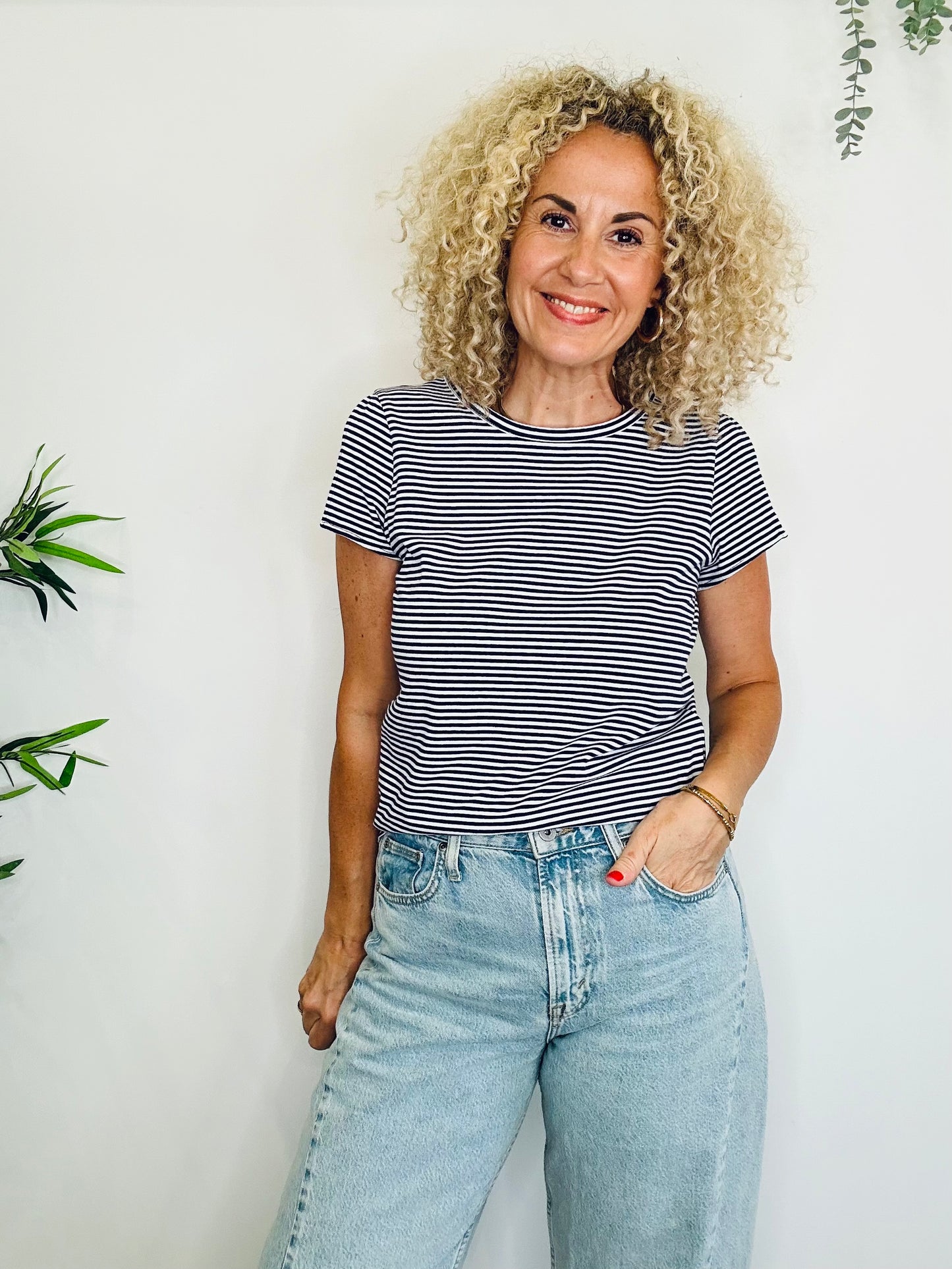 Striped Tee - Size M