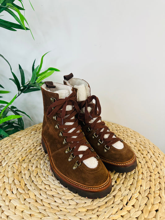 Suede Nanette Boots - Size 40