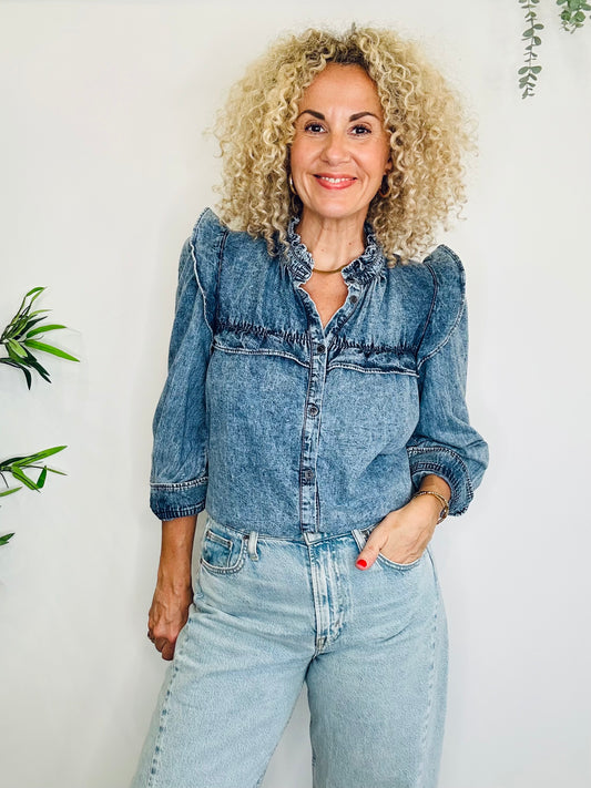 Denim Idety Shirt - Size 38