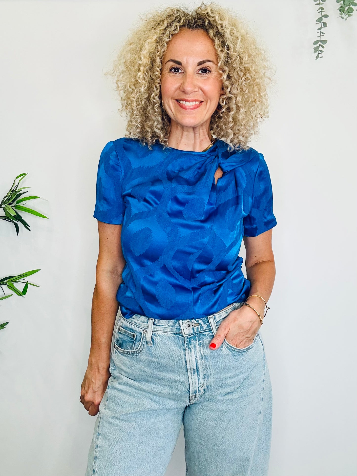 Satin Top - Size 36