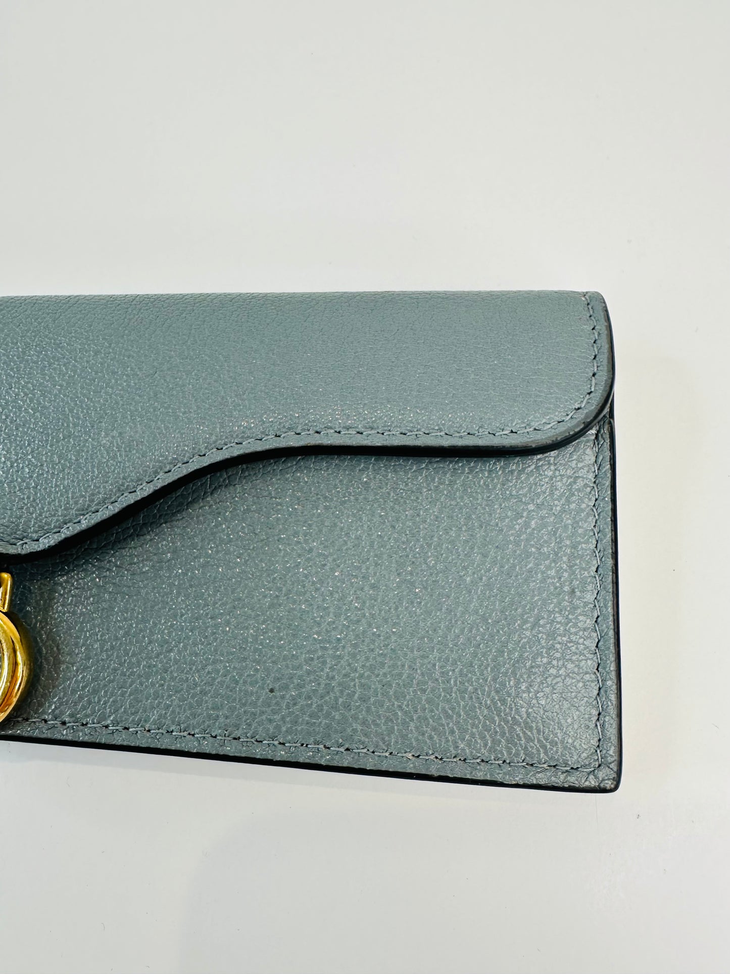 Saddle Bloom Card Holder