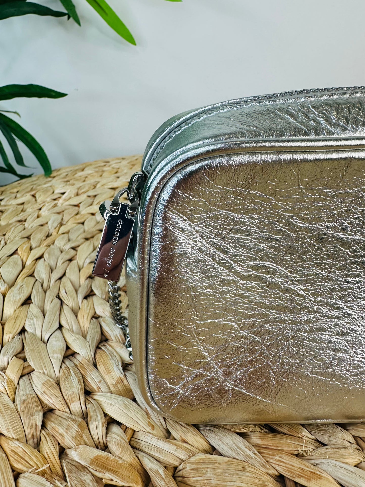 Mini Leather Star Crossbody Bag