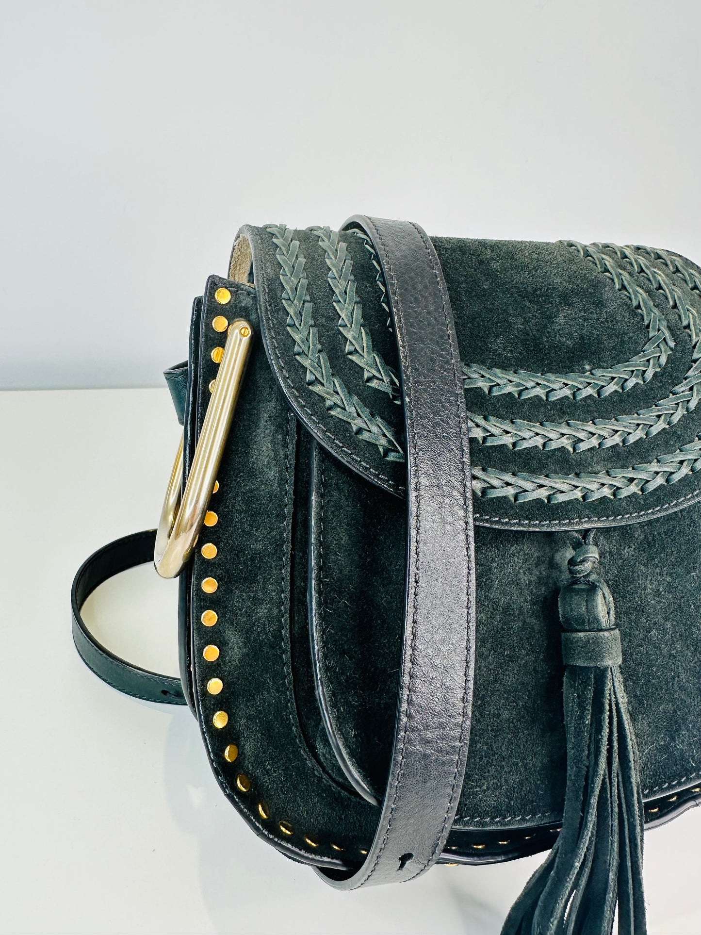 Suede Hudson Bag