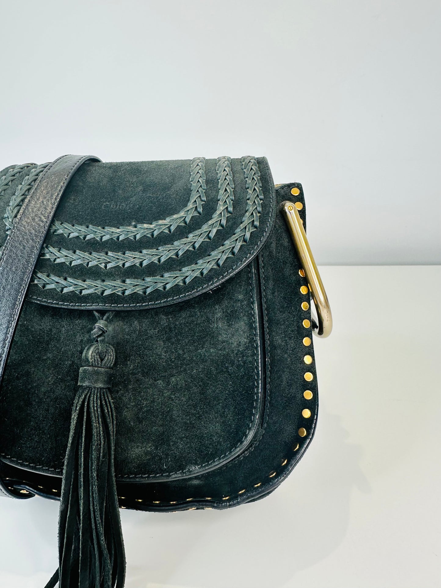 Suede Hudson Bag