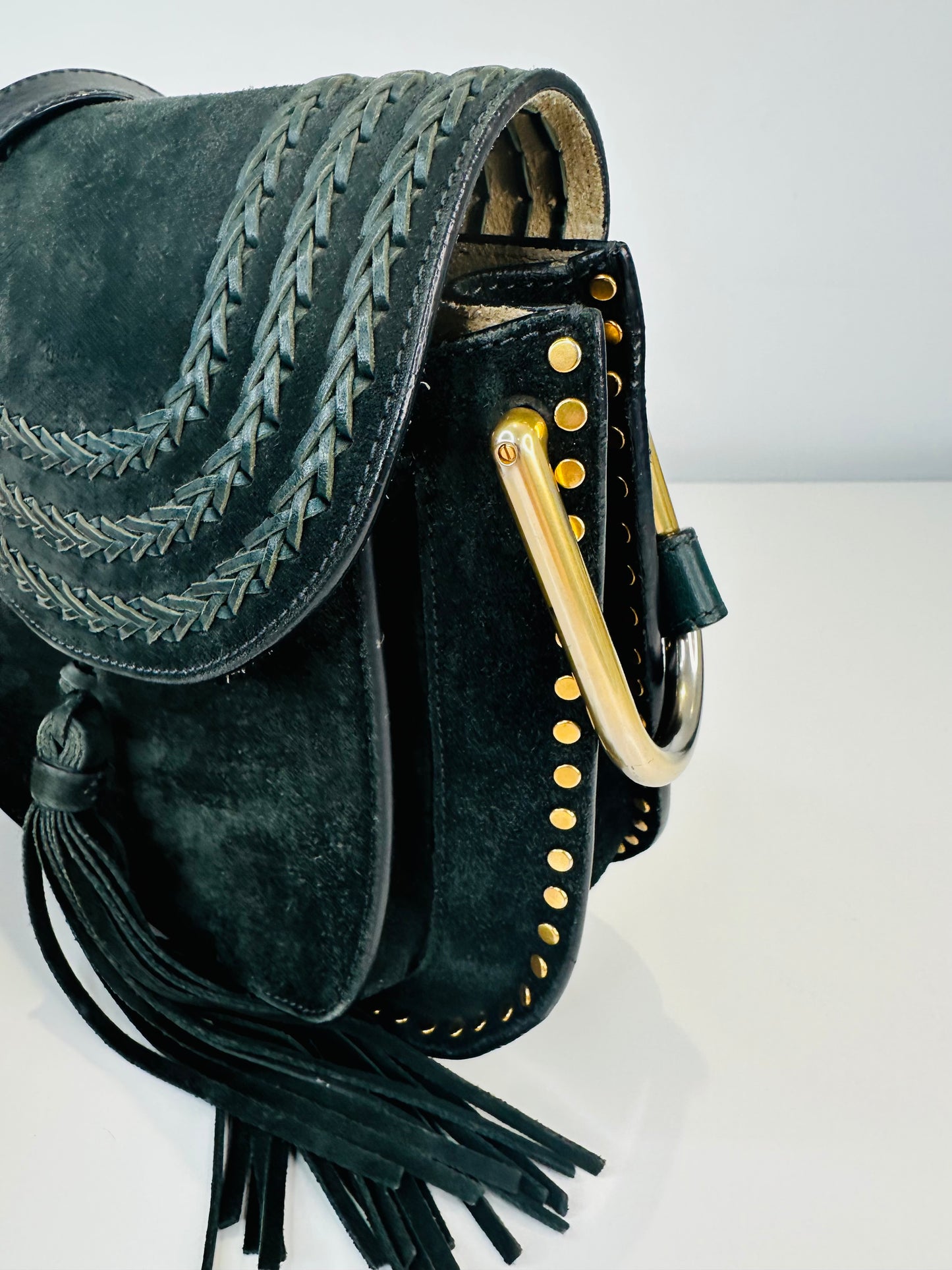 Suede Hudson Bag