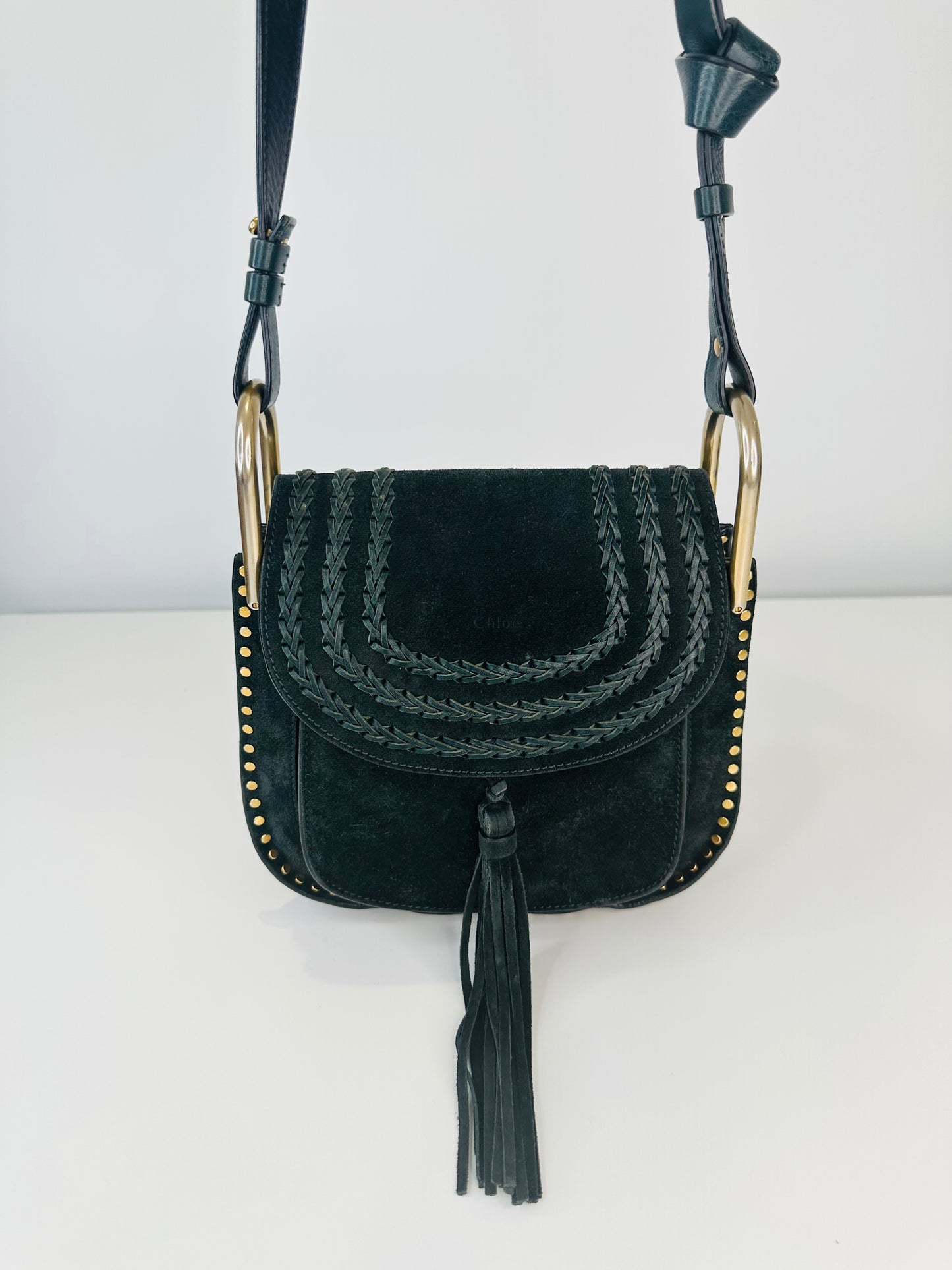 Suede Hudson Bag