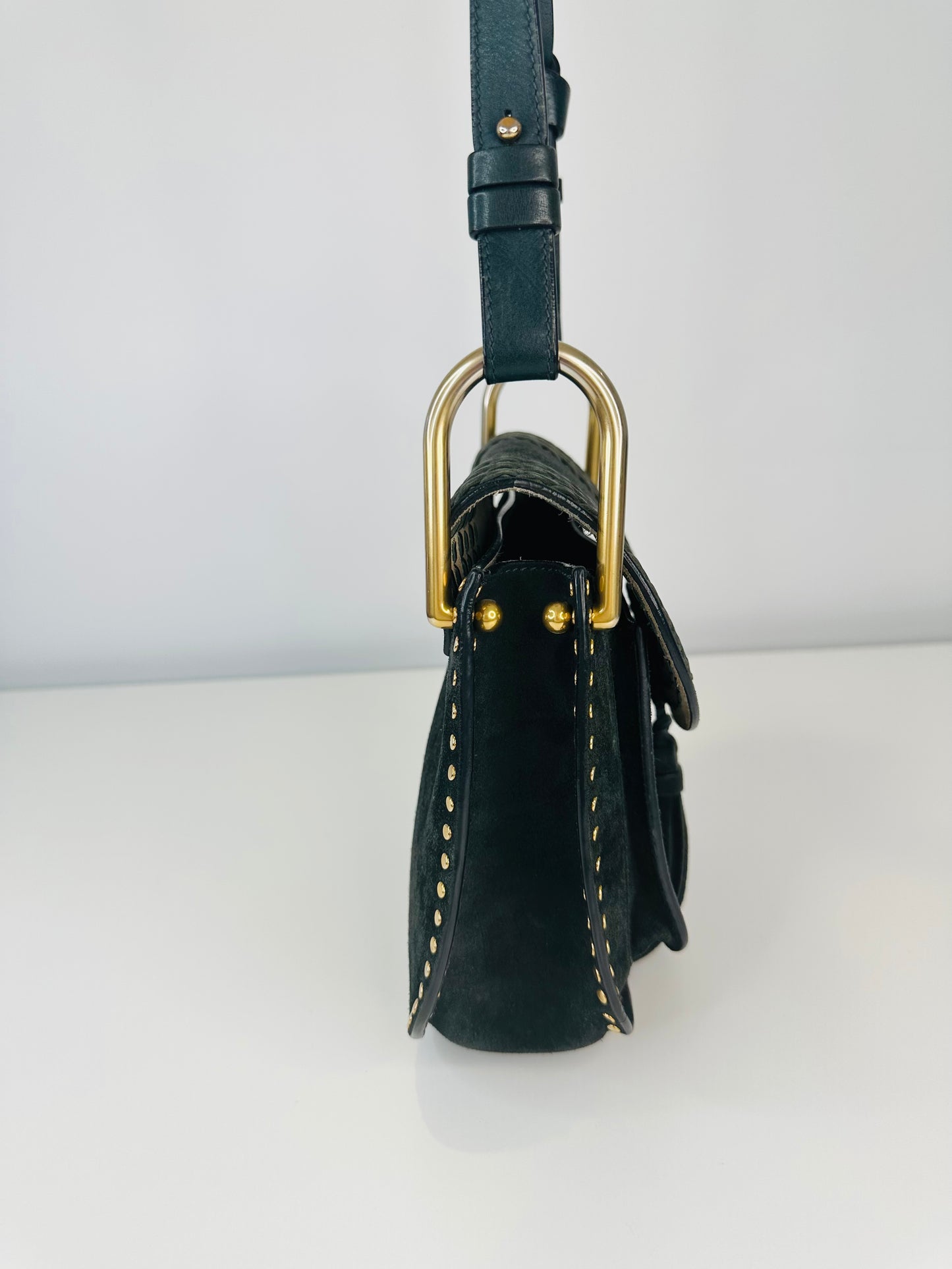 Suede Hudson Bag