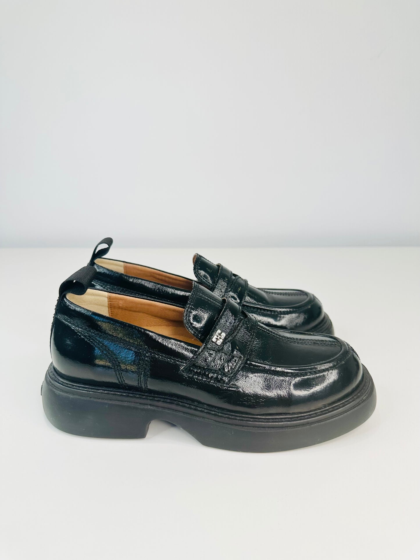 Leather Loafers - Size 38