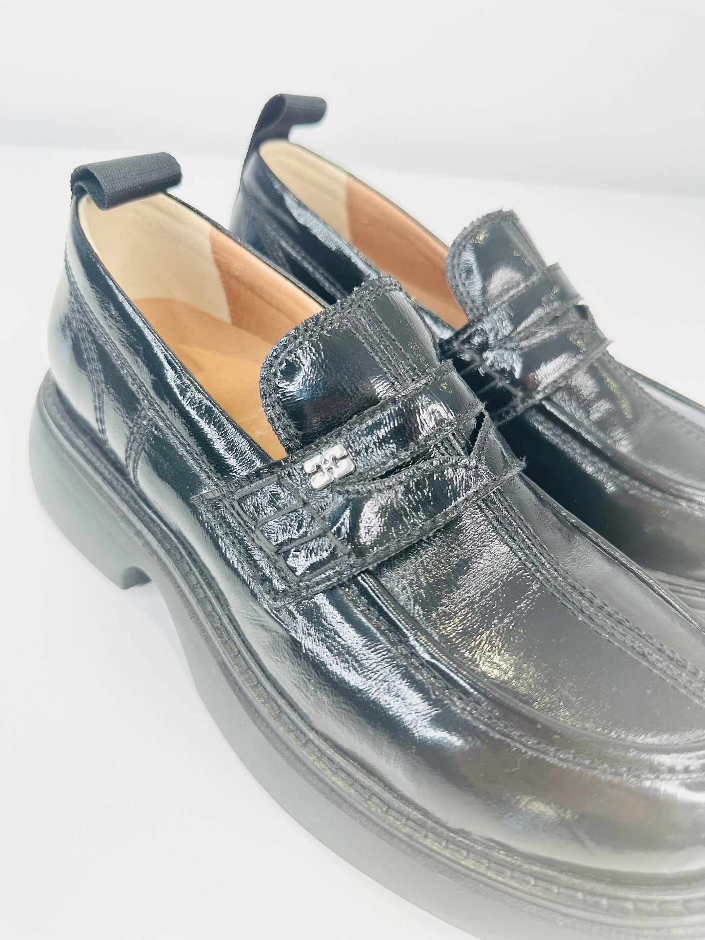 Leather Loafers - Size 38