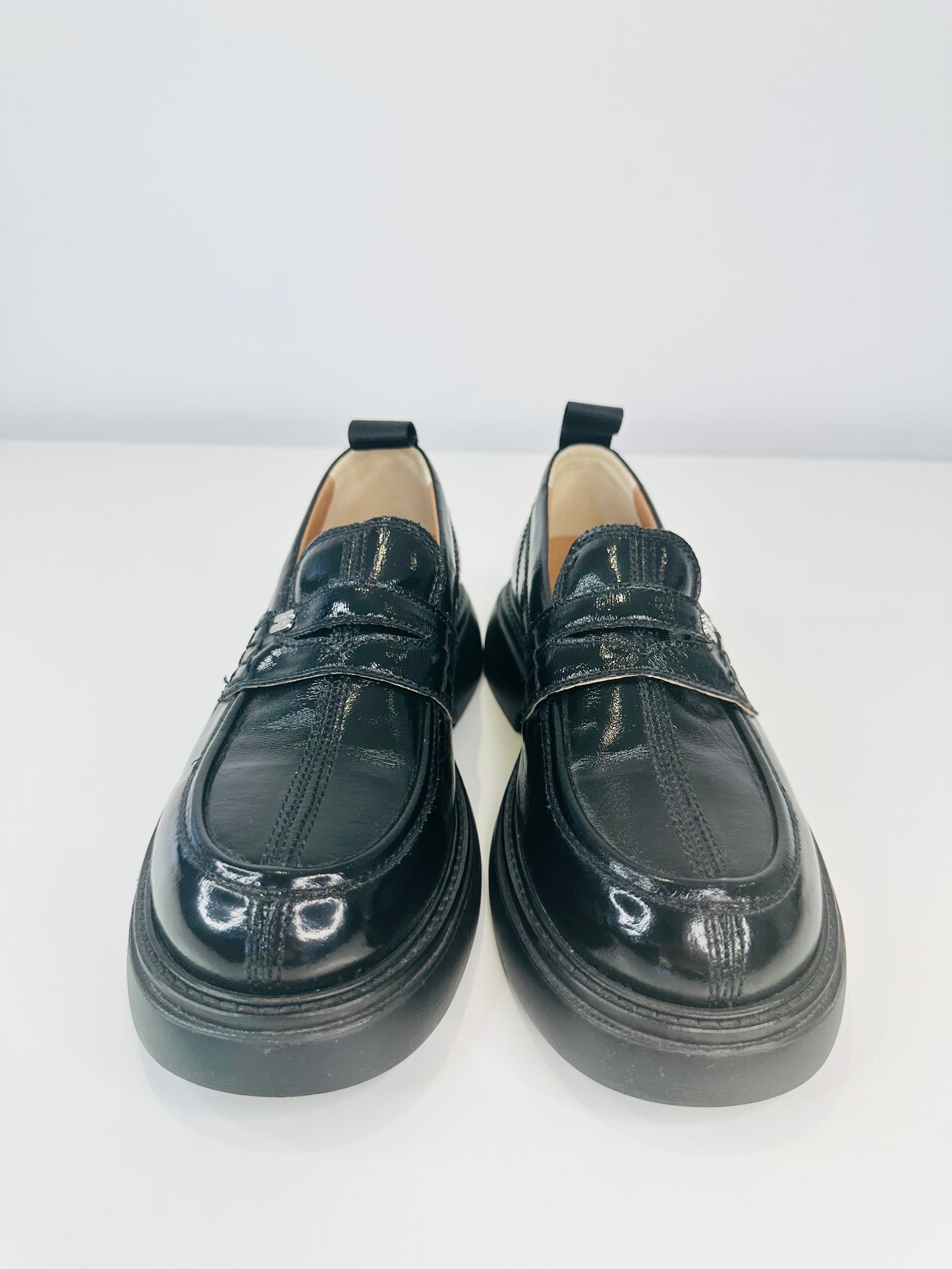 Leather Loafers - Size 38