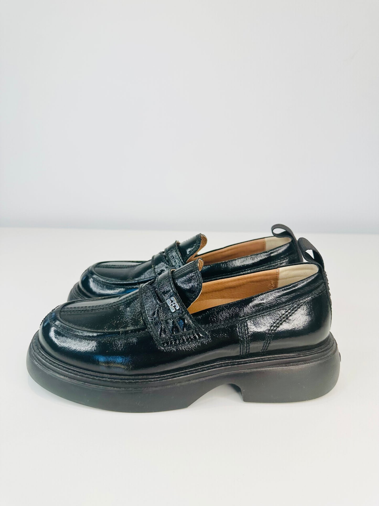 Leather Loafers - Size 38