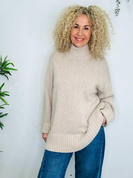 Knitted Cashmere Jumper - Size M