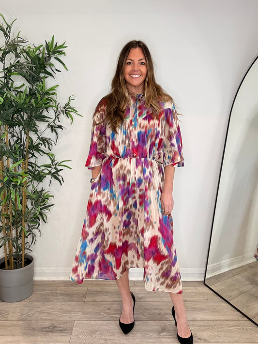 Maggy Midi Dress - Size 40