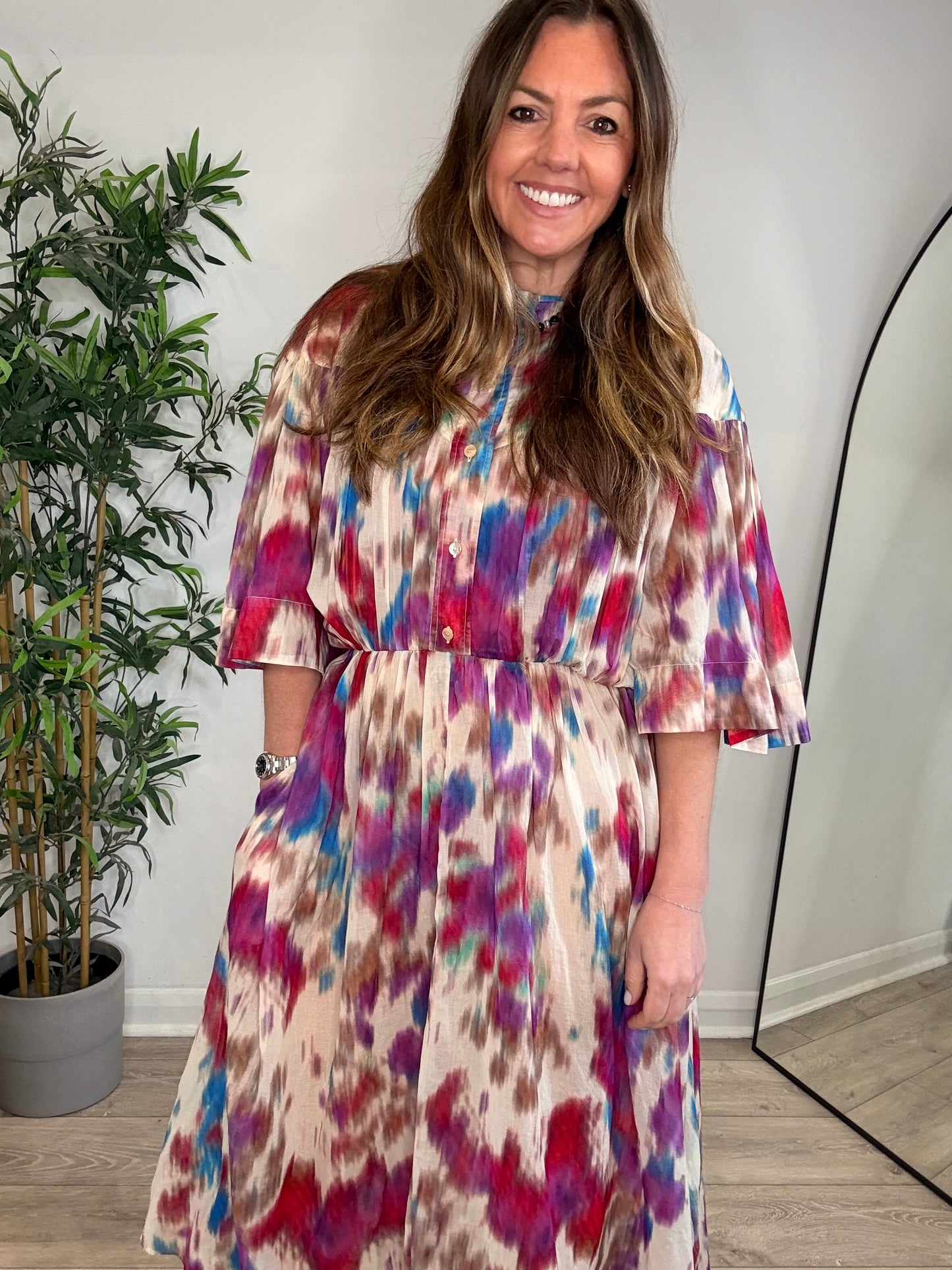 Maggy Midi Dress - Size 40