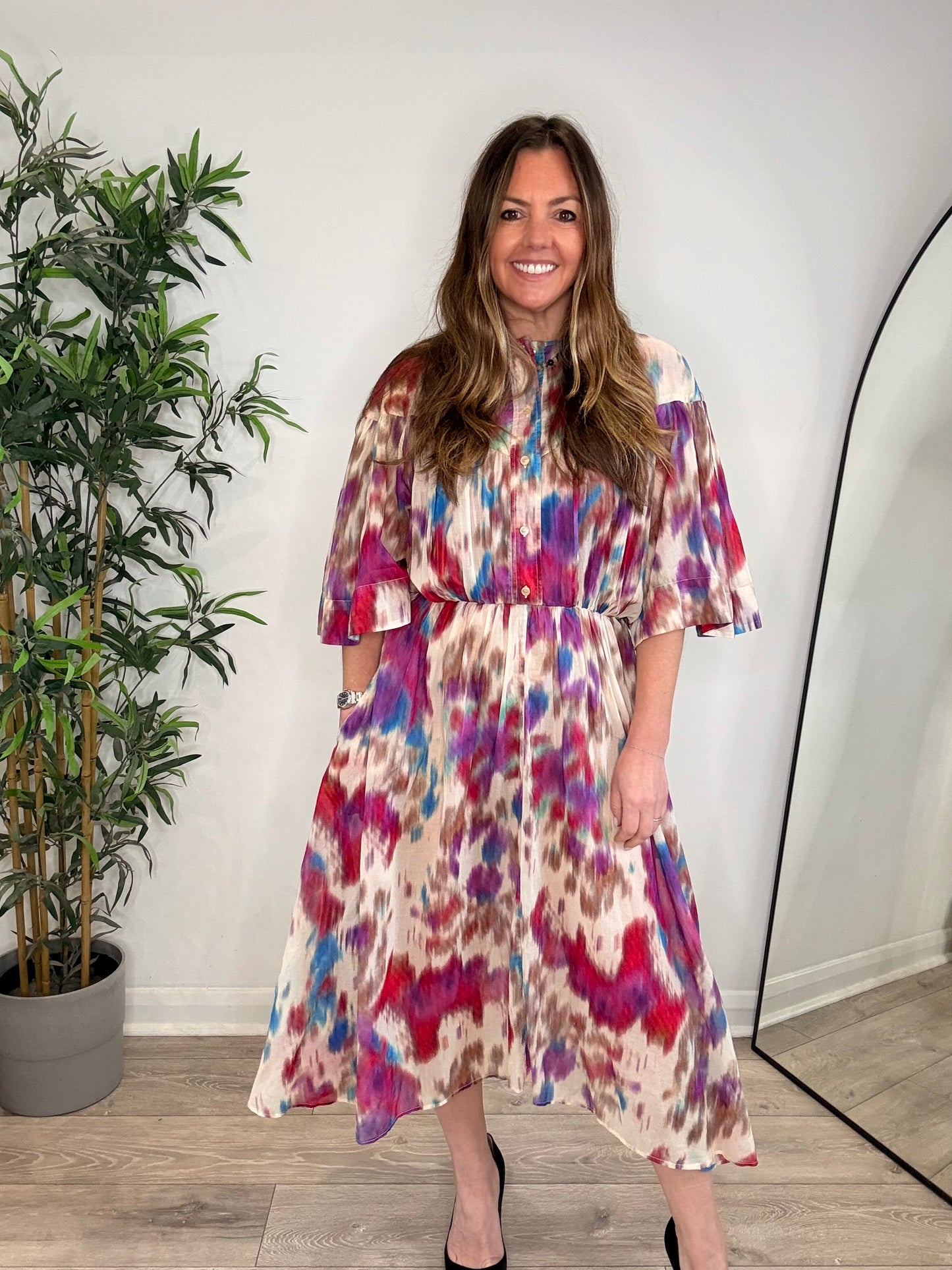 Maggy Midi Dress - Size 40