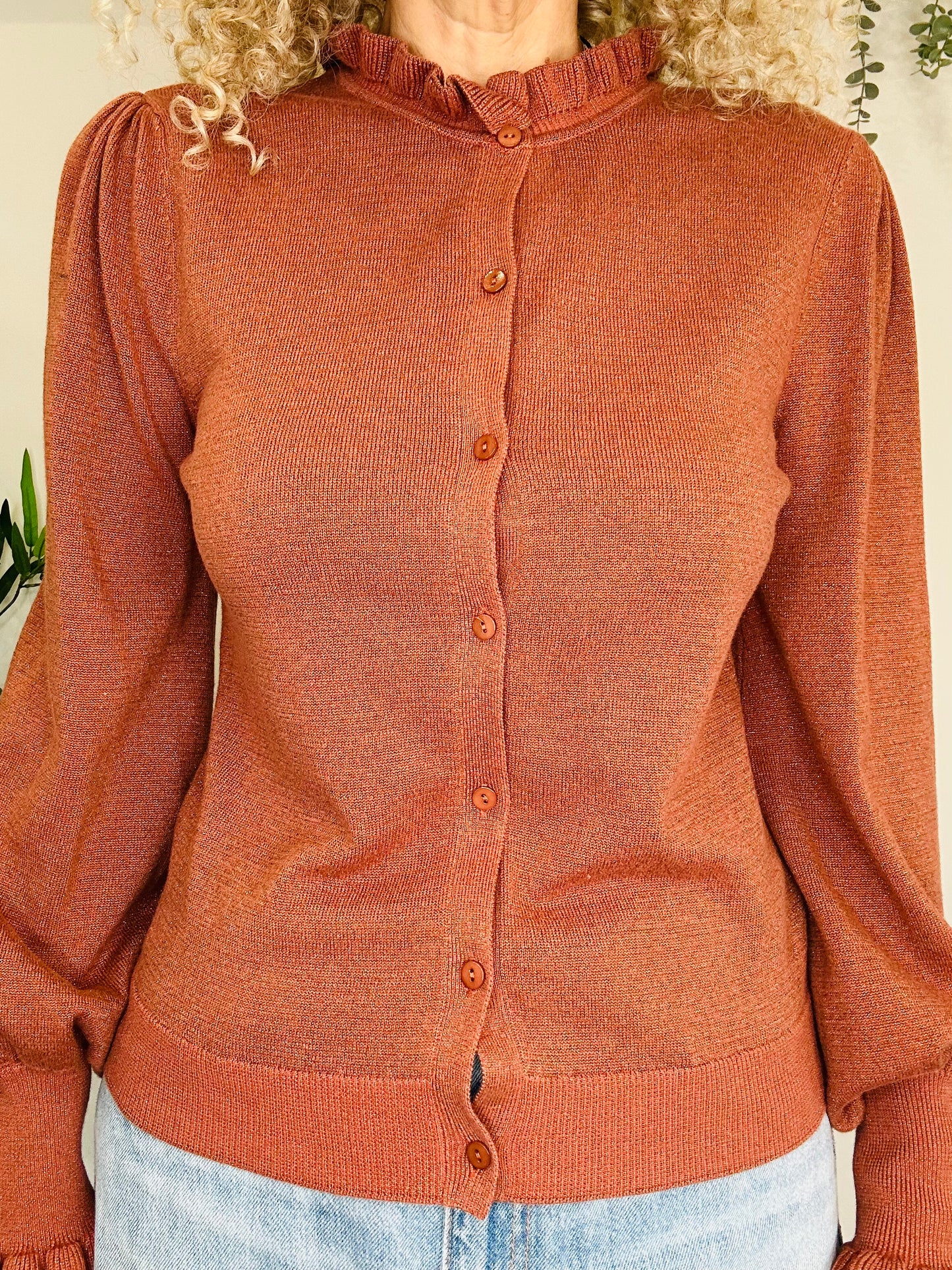 Metallic Cardigan - Size 3