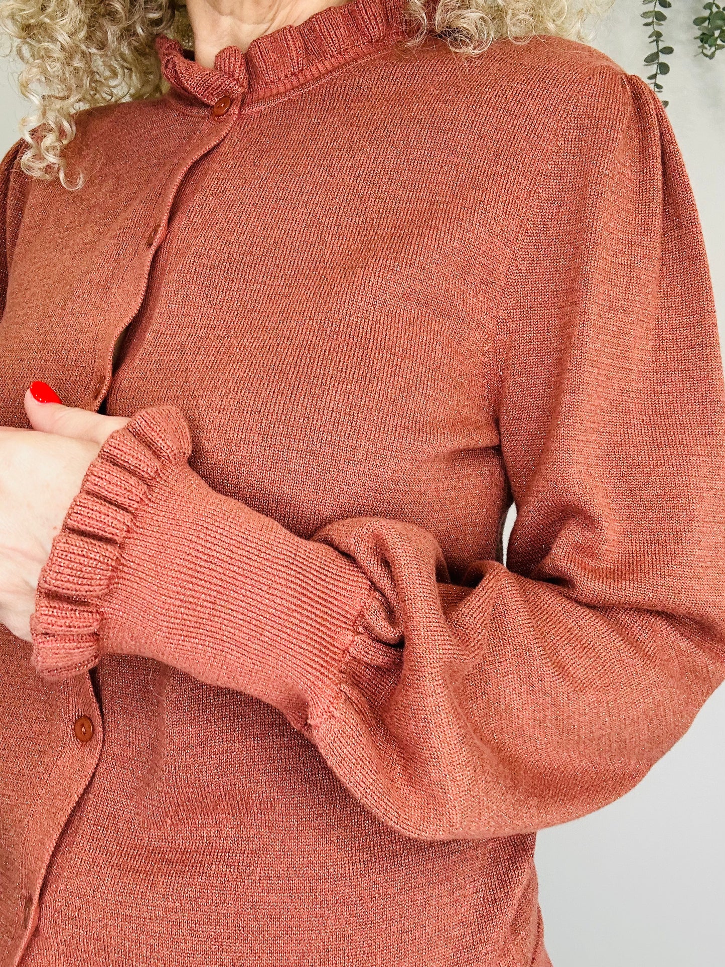 Metallic Cardigan - Size 3