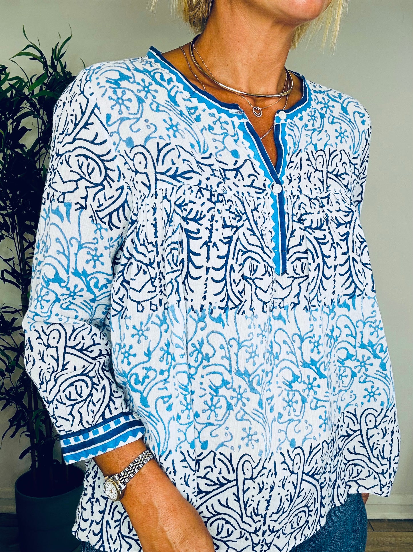 Cotton Blouse - Size 0