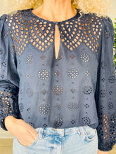 Load image into Gallery viewer, Broderie Blouse - Size 5
