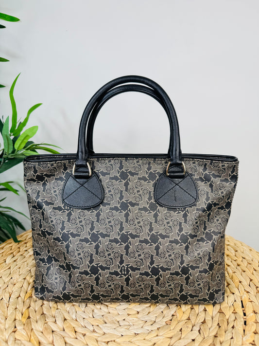 Vintage Horse & Carriage Leather Bag