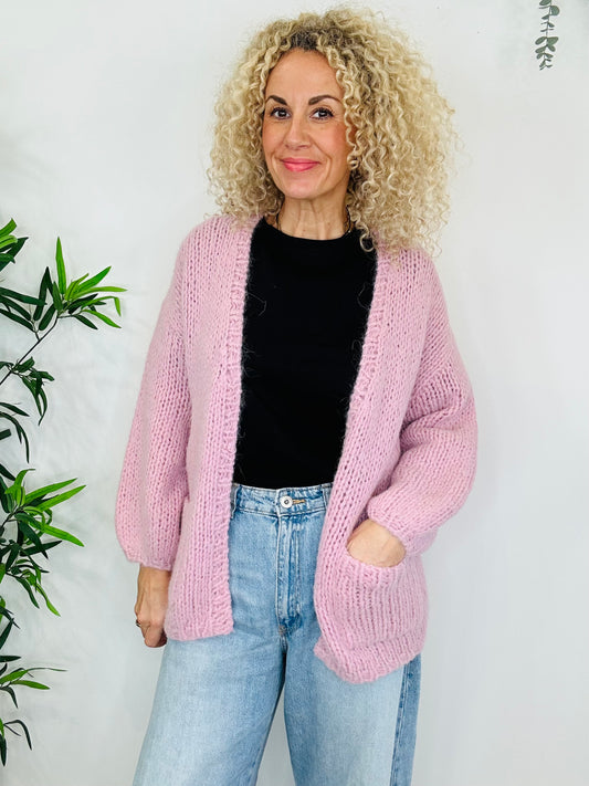 Chunky Knit Cardigan - Size S/M