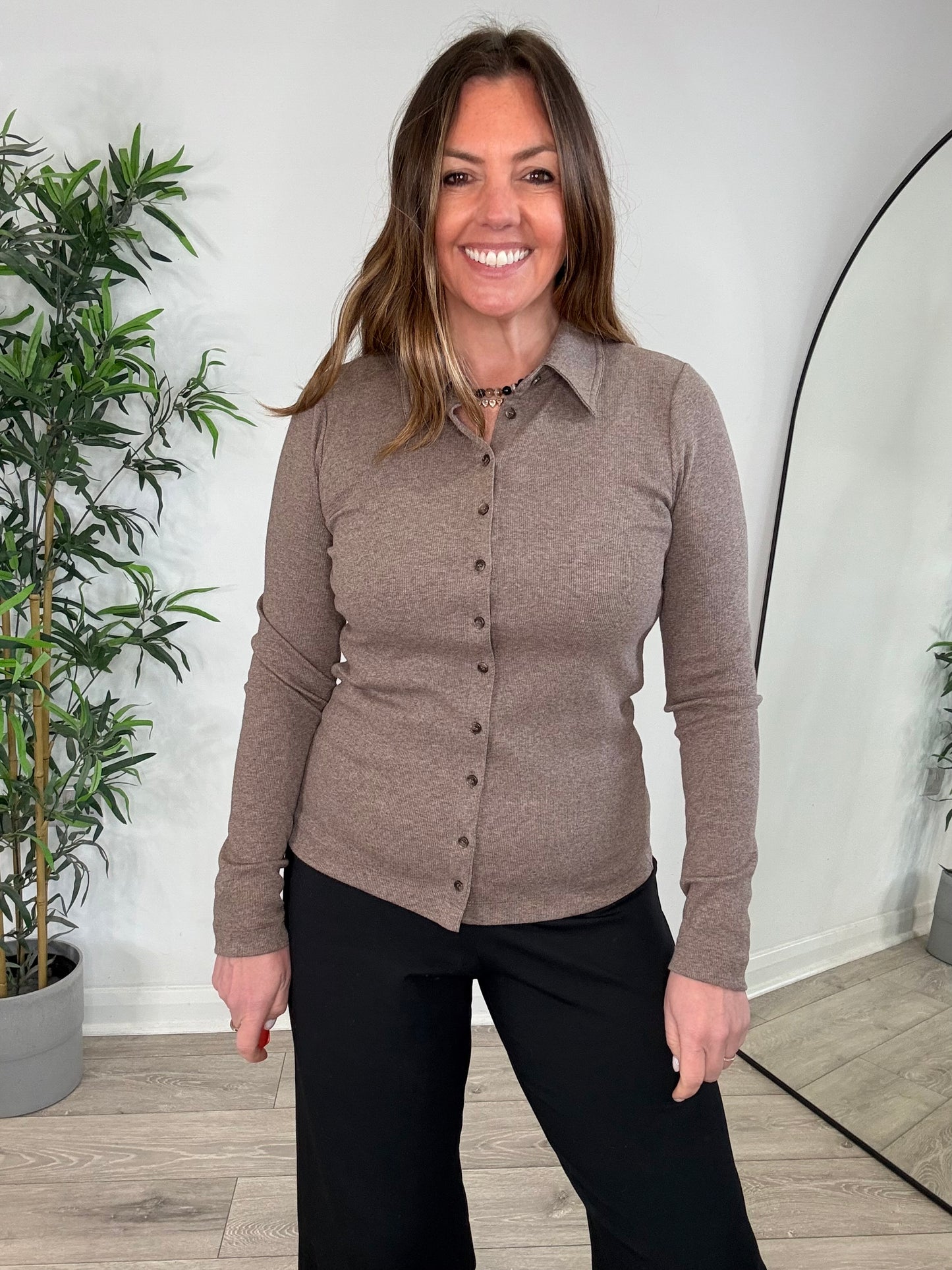 Button Down Top - Size 10