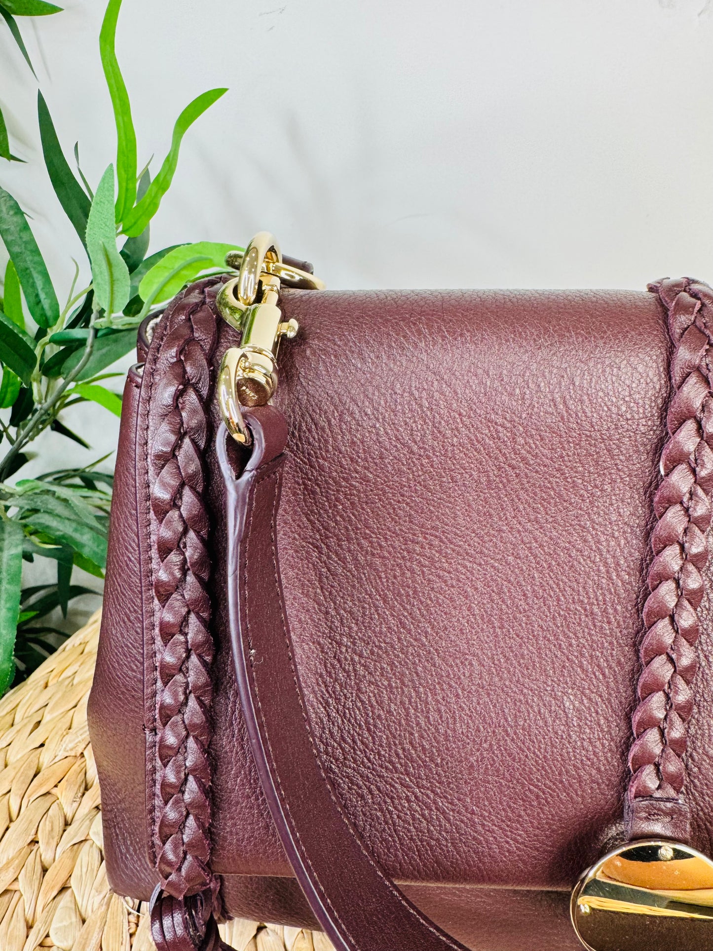 Penelope Medium Leather Shoulder Bag