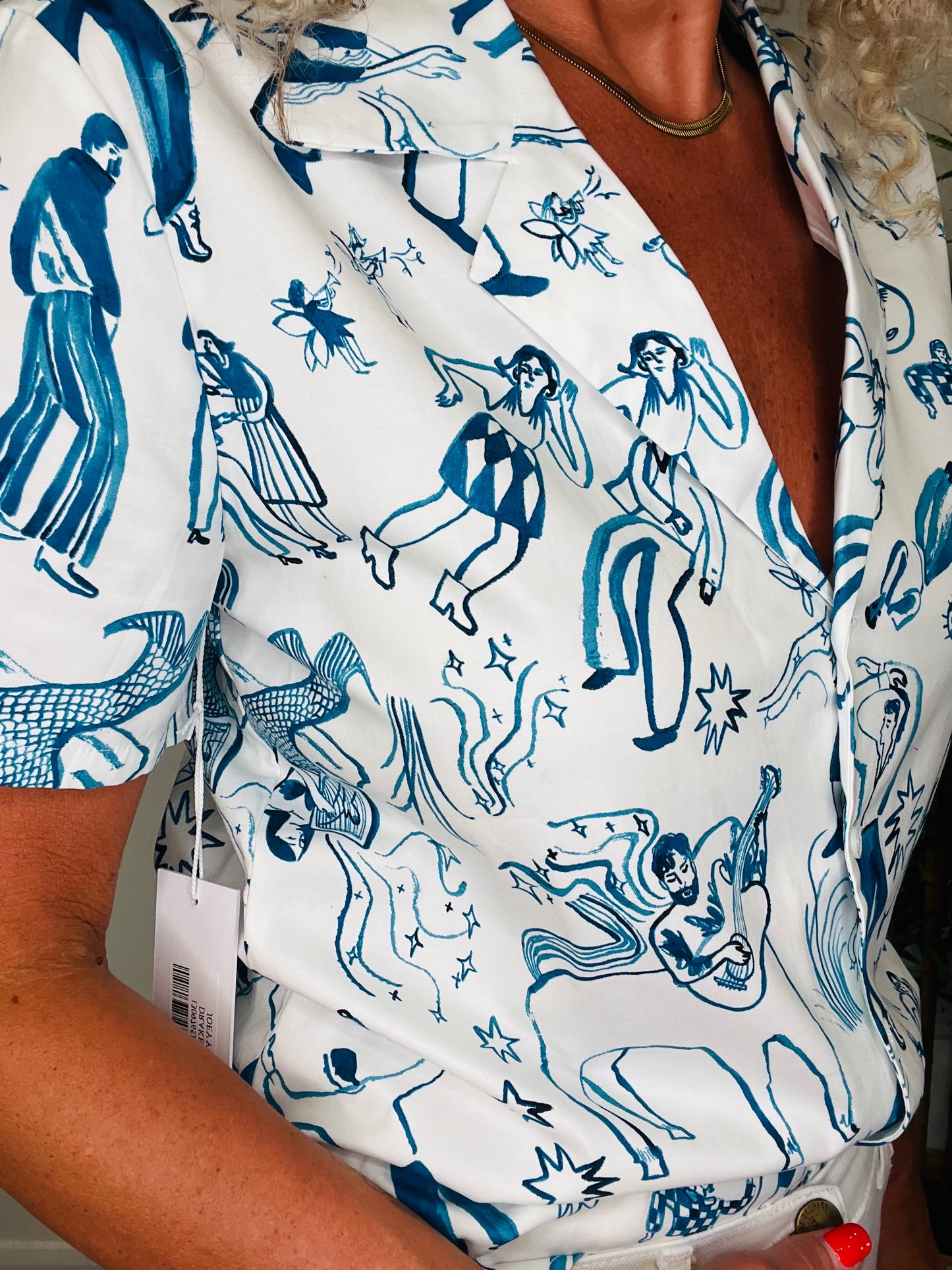 Patterned Shirt - Size S