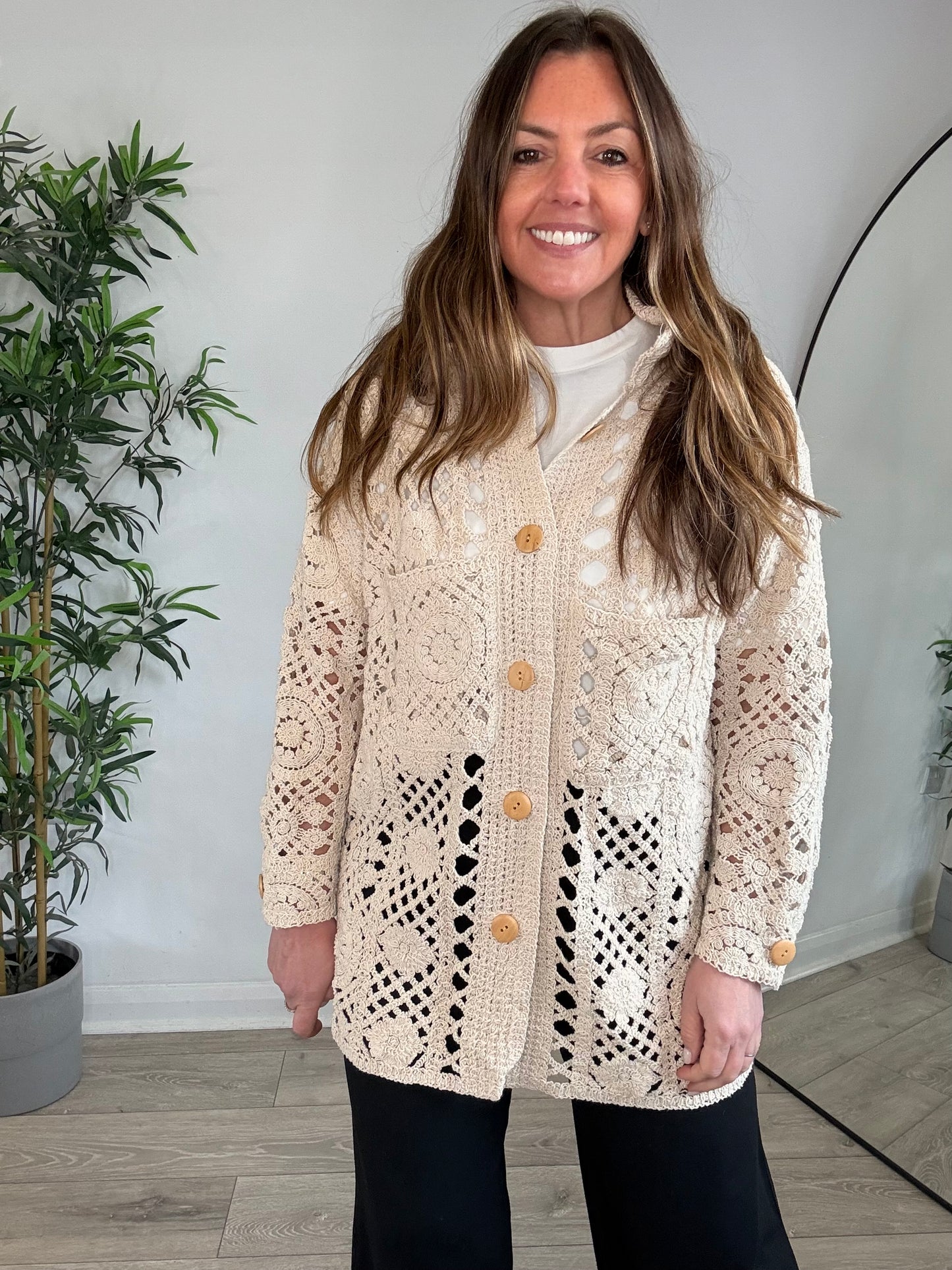 Crochet Cardigan - O/S