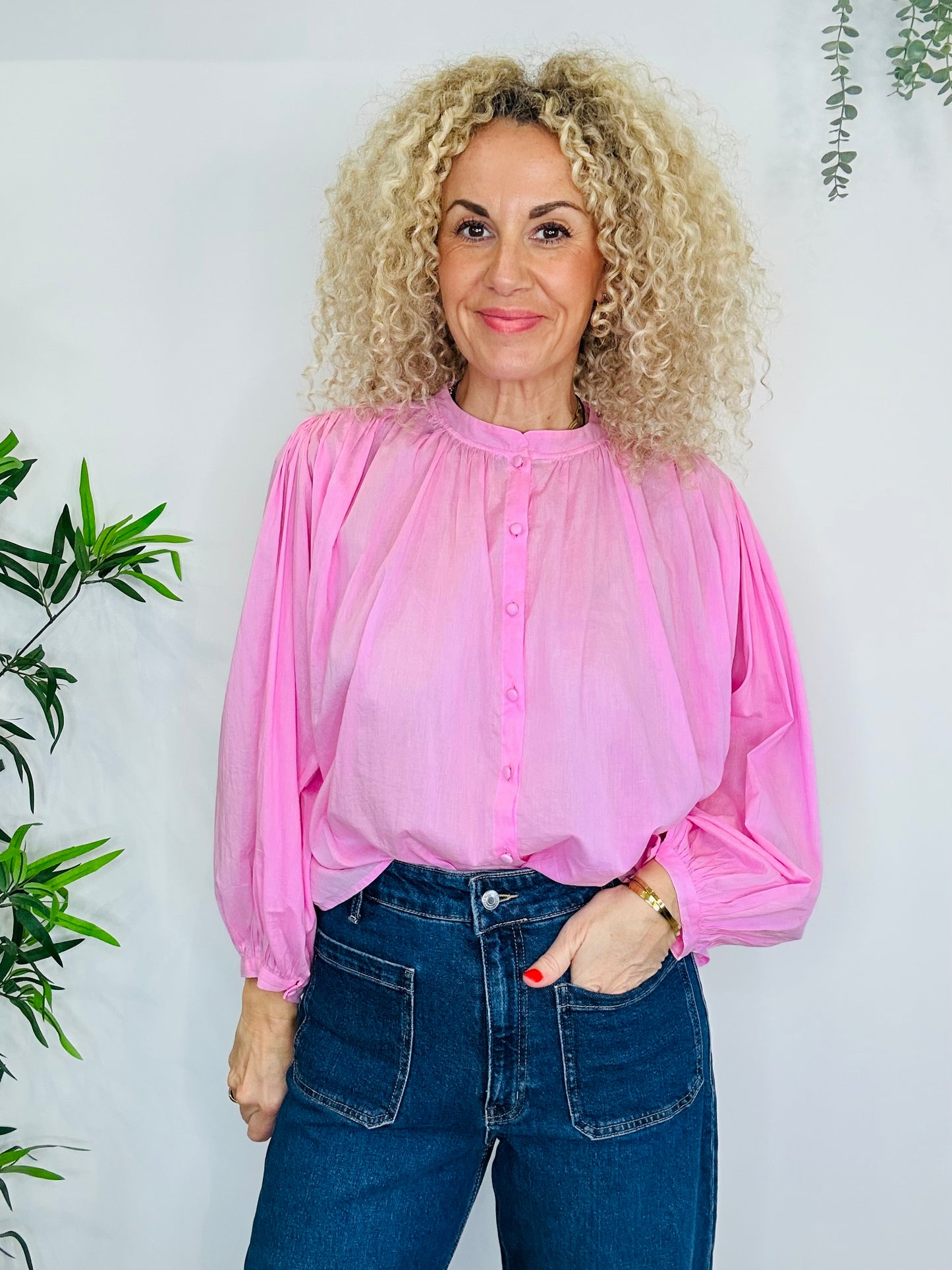 Cotton Shirt - Size 34