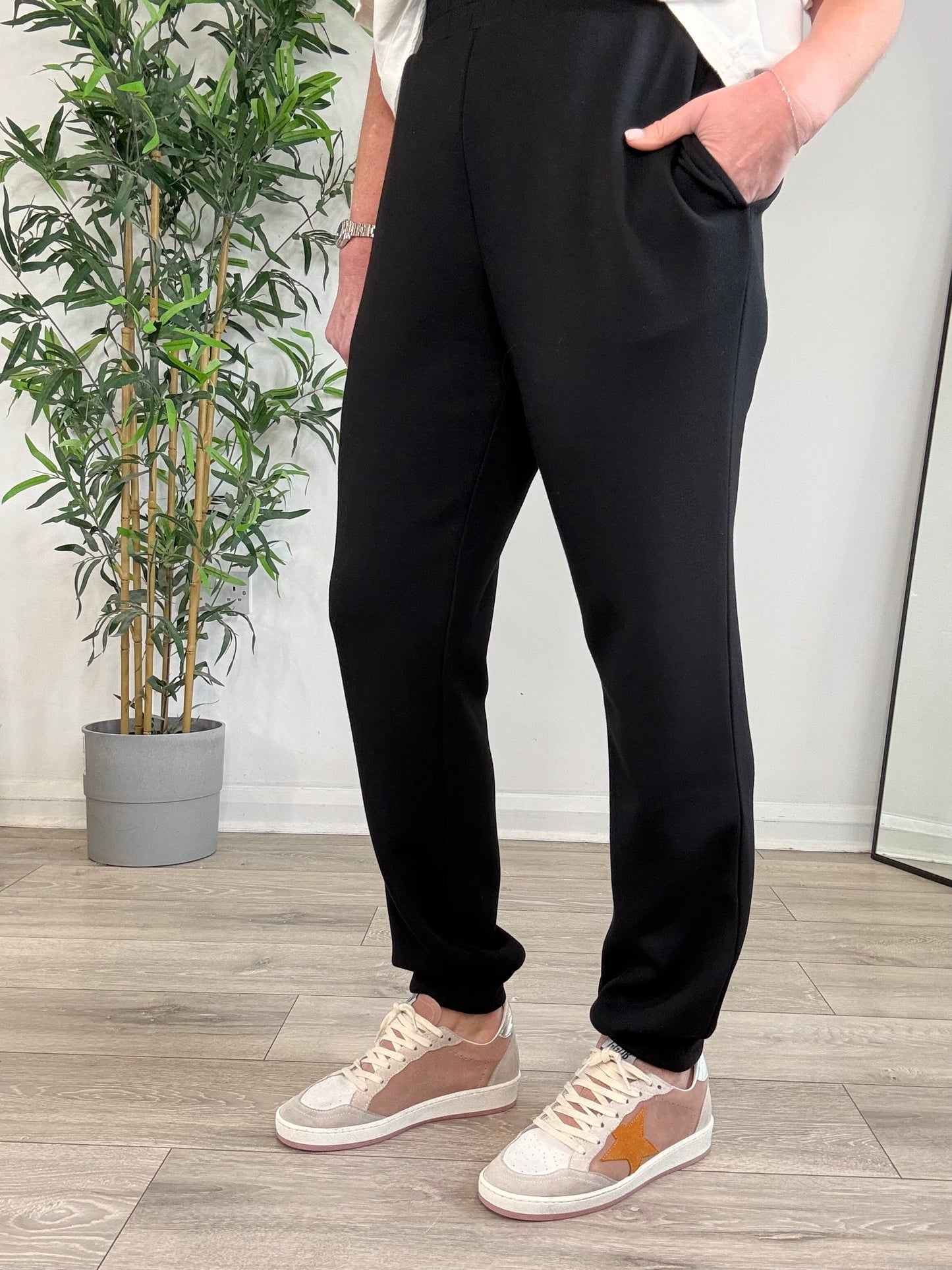 Double Soft Joggers - Size M