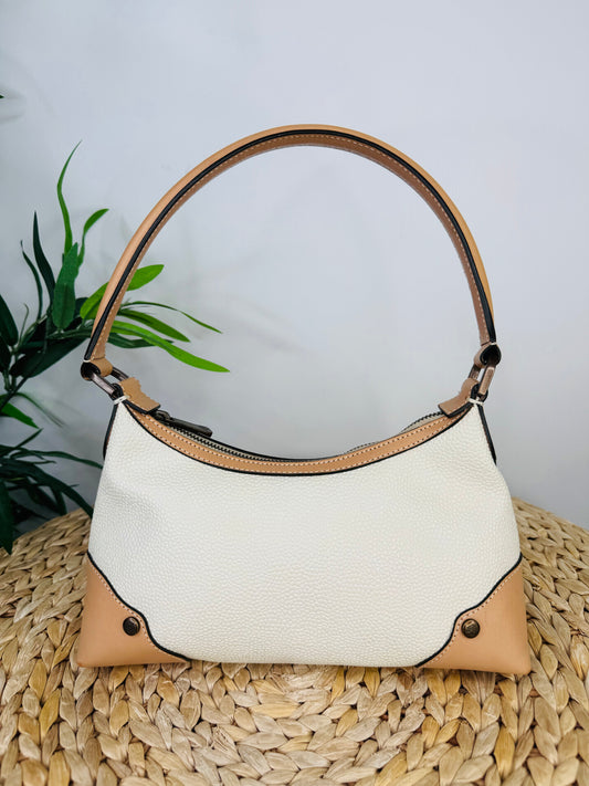 Grained Leather Madison Bag