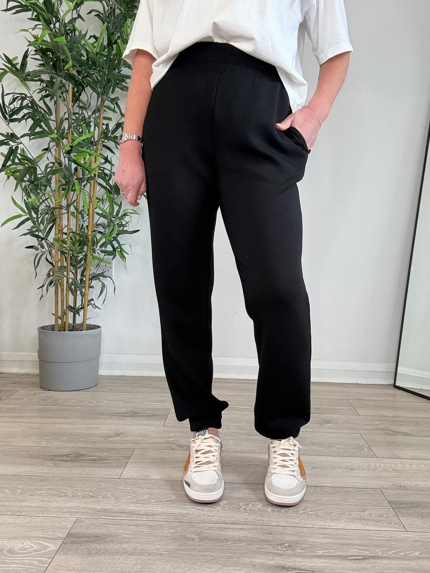 Double Soft Joggers - Size M