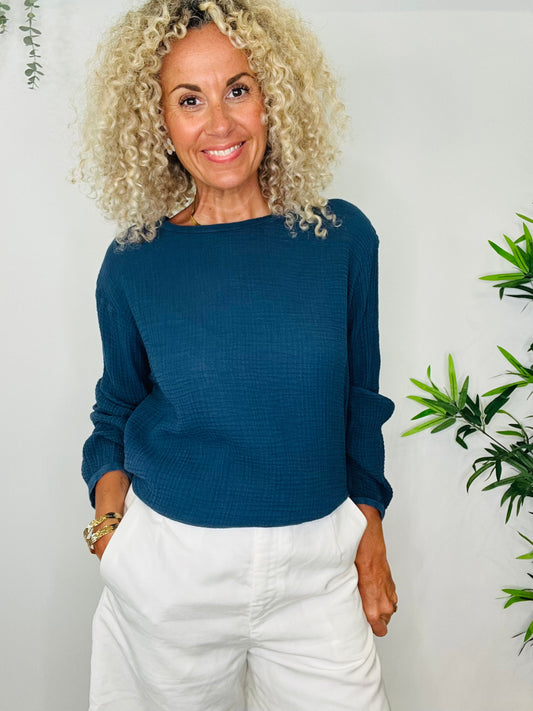 Cheesecloth Top - Size XL