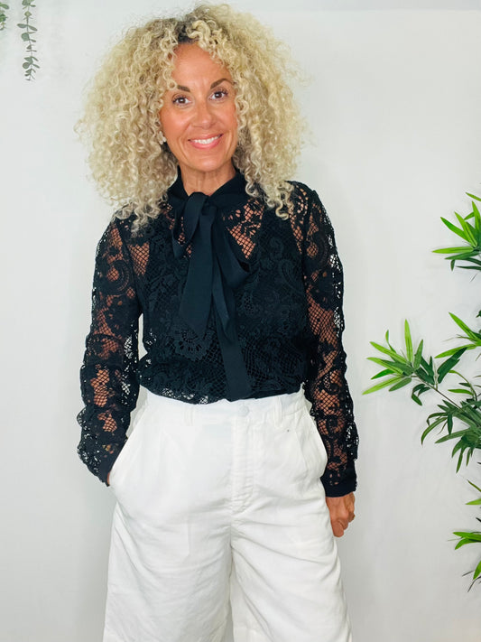 Lace Shirt - Size 14