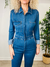 Load image into Gallery viewer, Denim Jumpsuit - Size S
