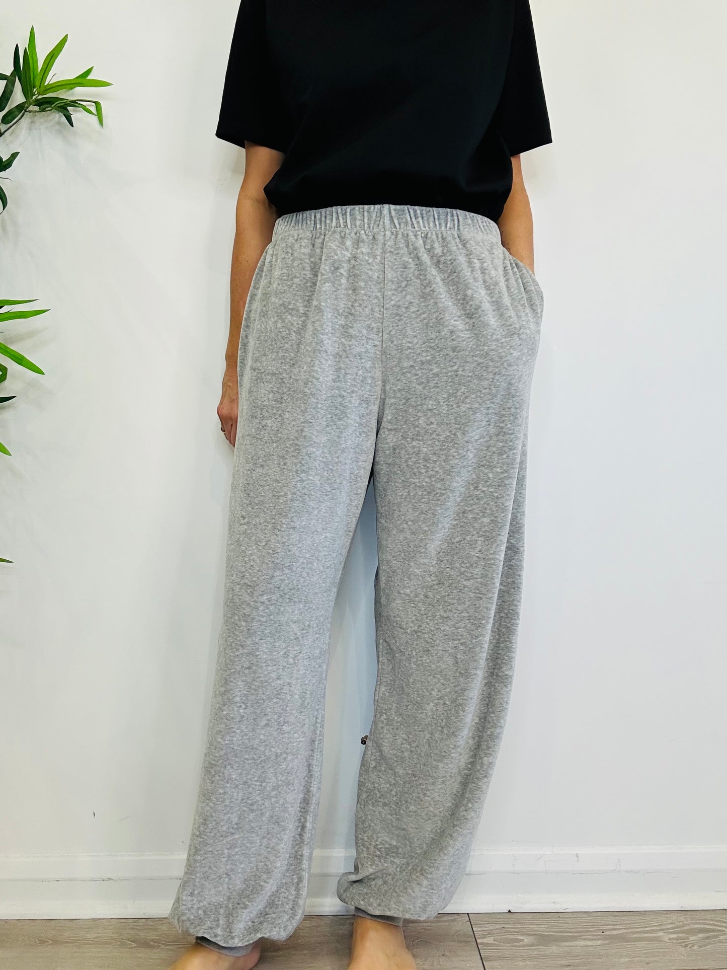 Velour Joggers - Size XL