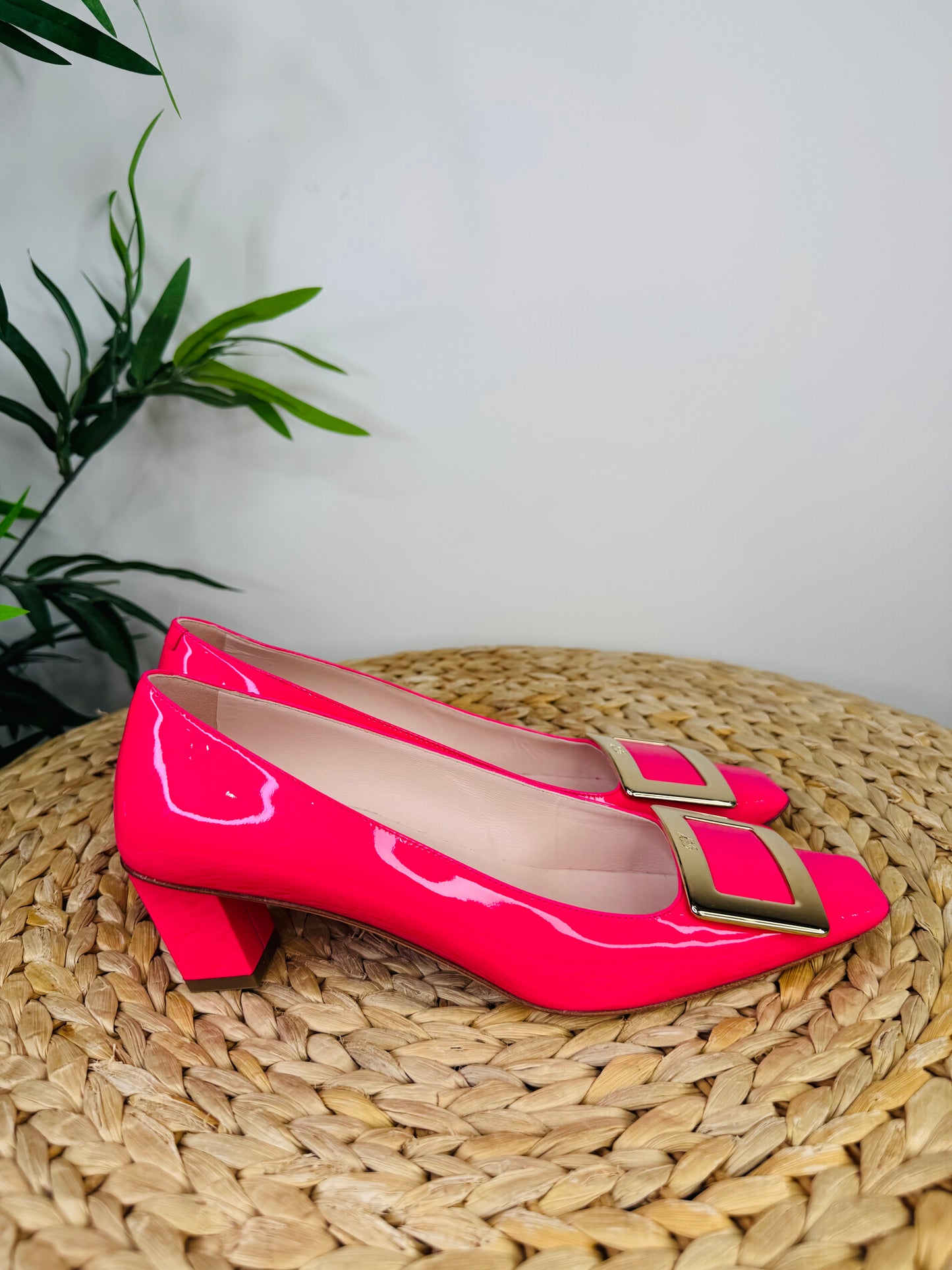 Patent Leather Heels - Size 37.5